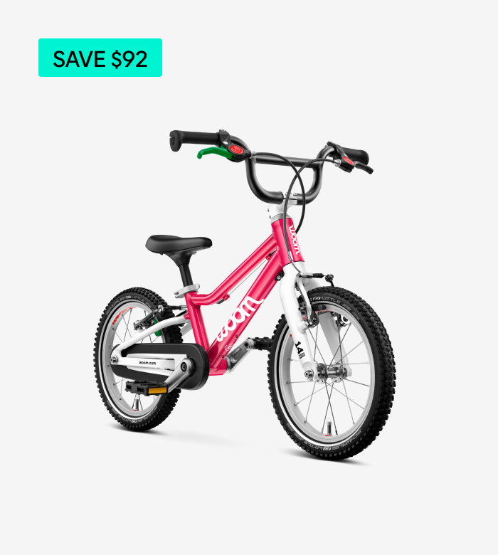 woom GO 2 in hot pink