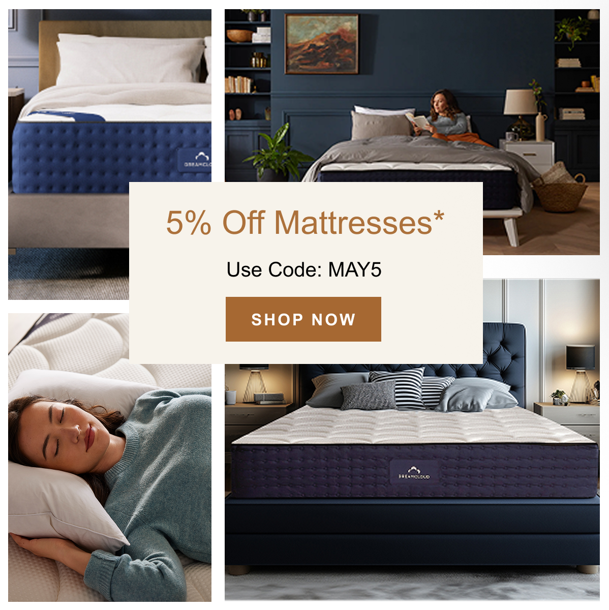 5% off mattresses