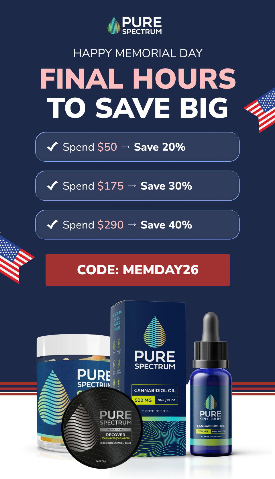 Your Memorial Day savings are still waiting