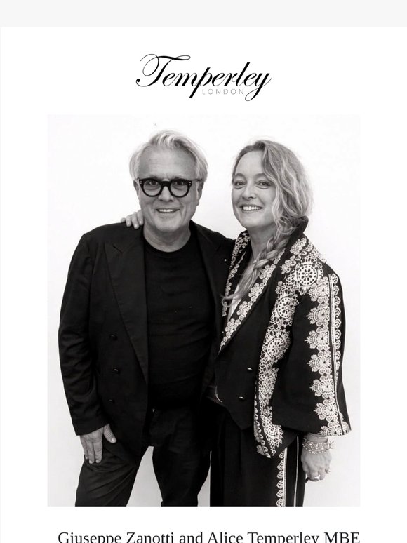 Step into Summer with Temperley London x Giuseppe Zanotti