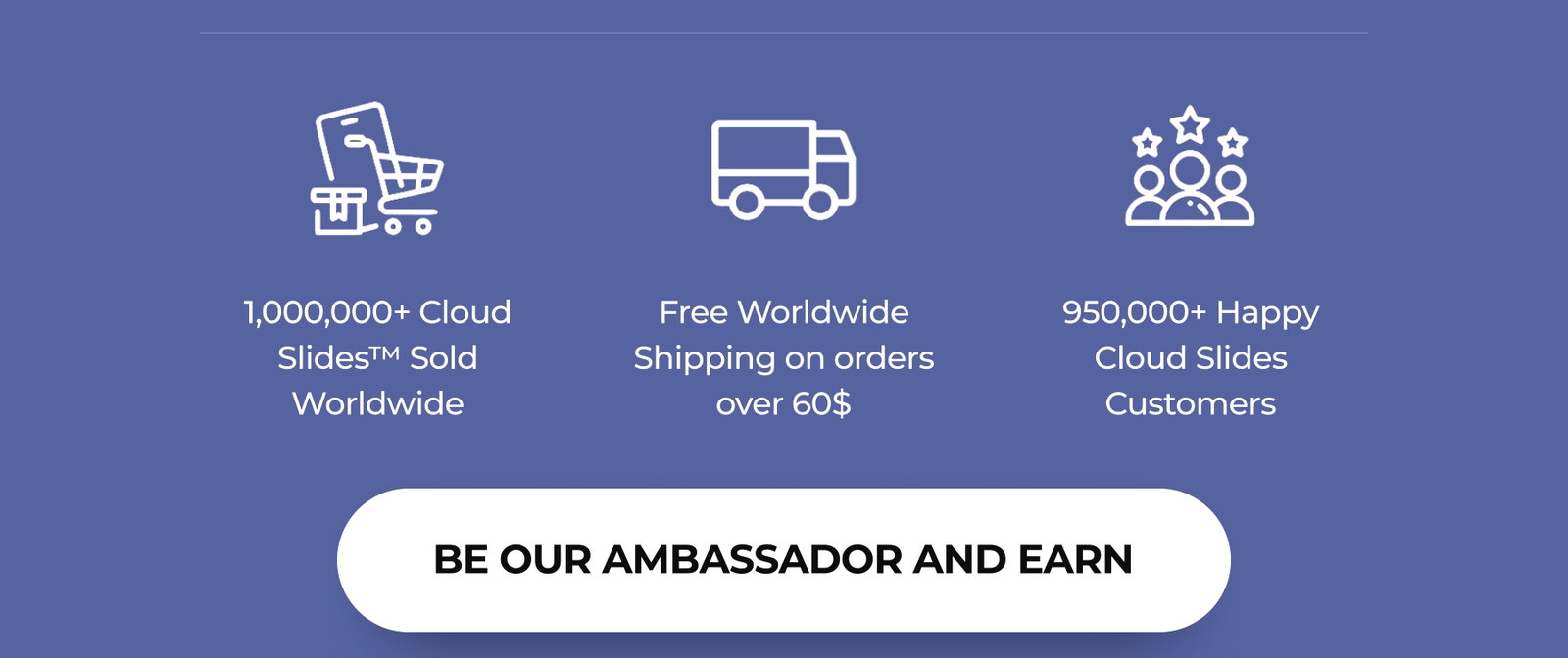Be our ambassador and earn
