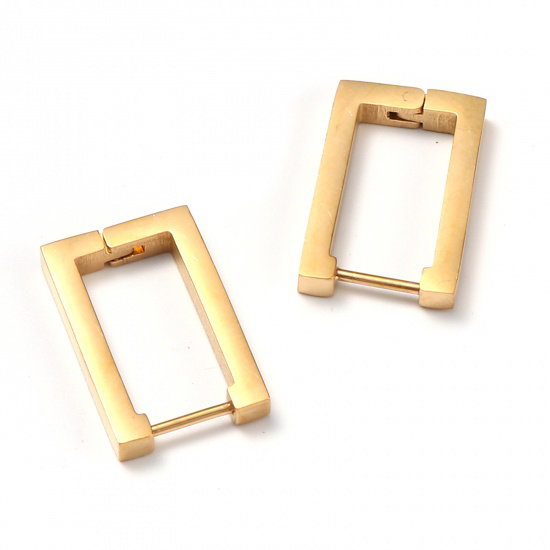 Stainless Steel Hoop Earrings