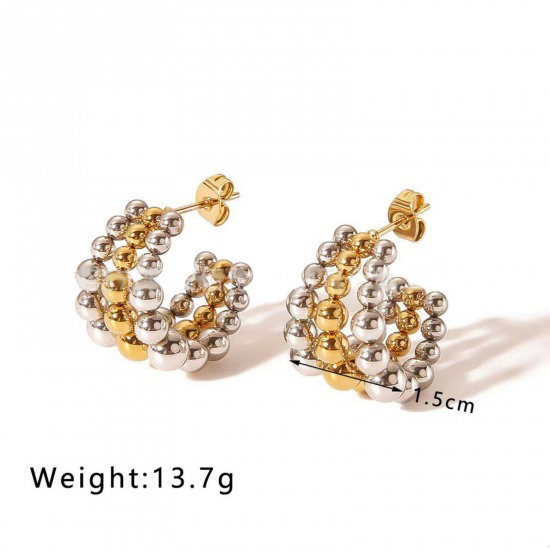 Stainless Steel Hoop Earrings