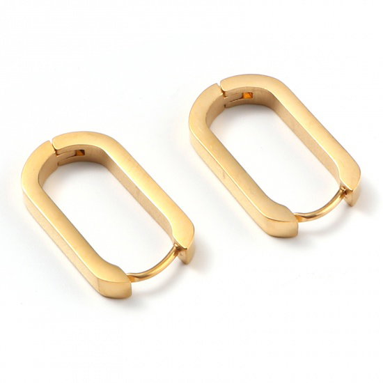 Stainless Steel Hoop Earrings