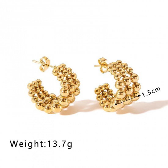 Stainless Steel Hoop Earrings