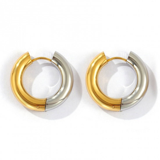 Stainless Steel Hoop Earrings