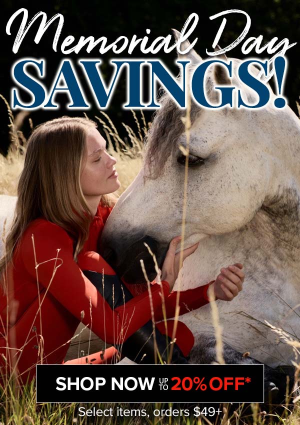Memorial Day Savings! Up to 20% Off order over $49