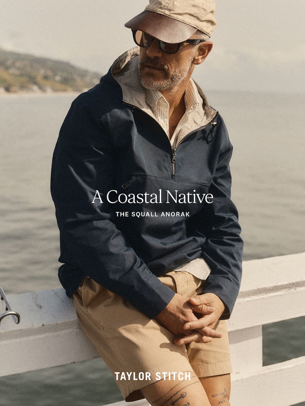 A Coastal Native. The Squall Anorak. 
