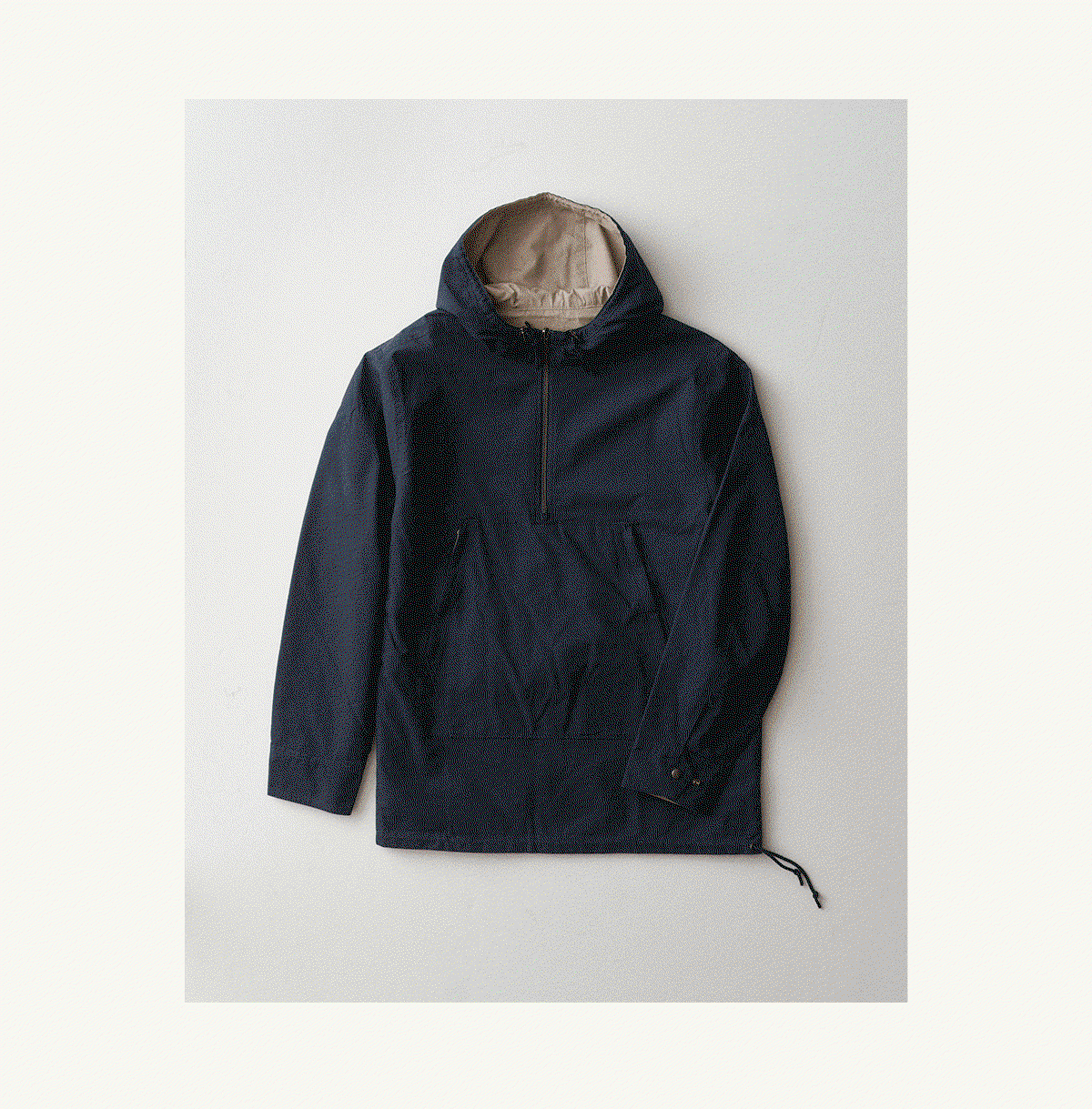 The Squall Anorak in Navy Twill