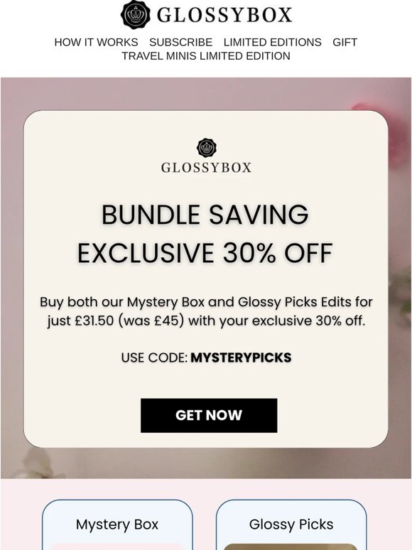 Save 30% on Exclusive Beauty Bundles