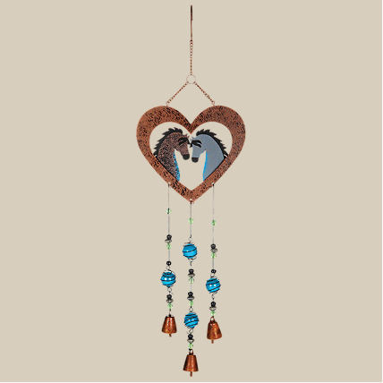 Spirit Couple Horse Windchime/Suncatcher