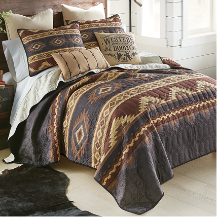 Laredo Quilt Bed Set - Queen