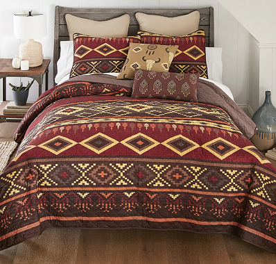 Cimarron Horizon Quilt Bed Set - Queen