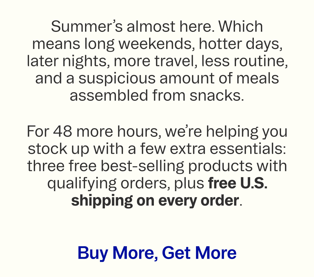 Shop the Summer Sale