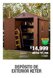 Depósito de exterior Keter