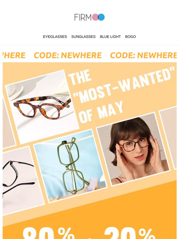 🔥 80% OFF + 20% OFF | The "Most-Wanted" of May