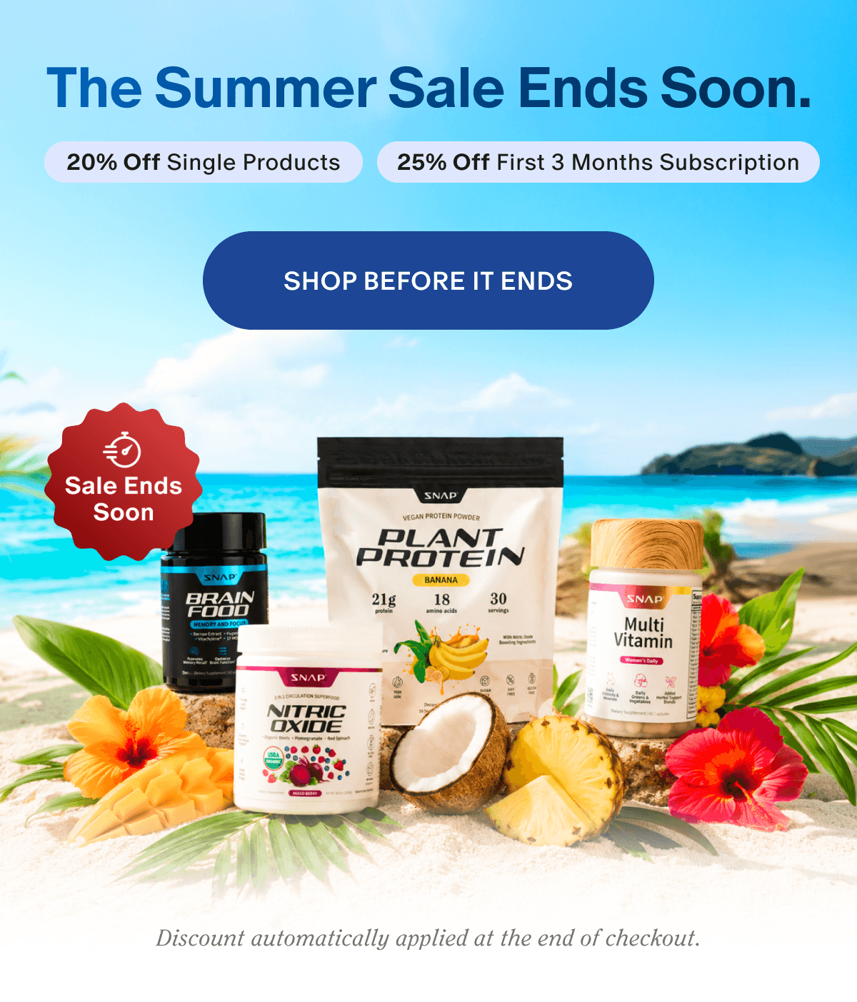 The Summer Sale Ends Soon