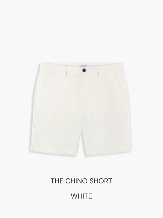 Chino Short - White