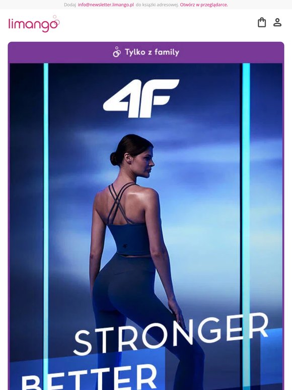 Bestsellery od 4F 💪 Odkryj radość ruchu