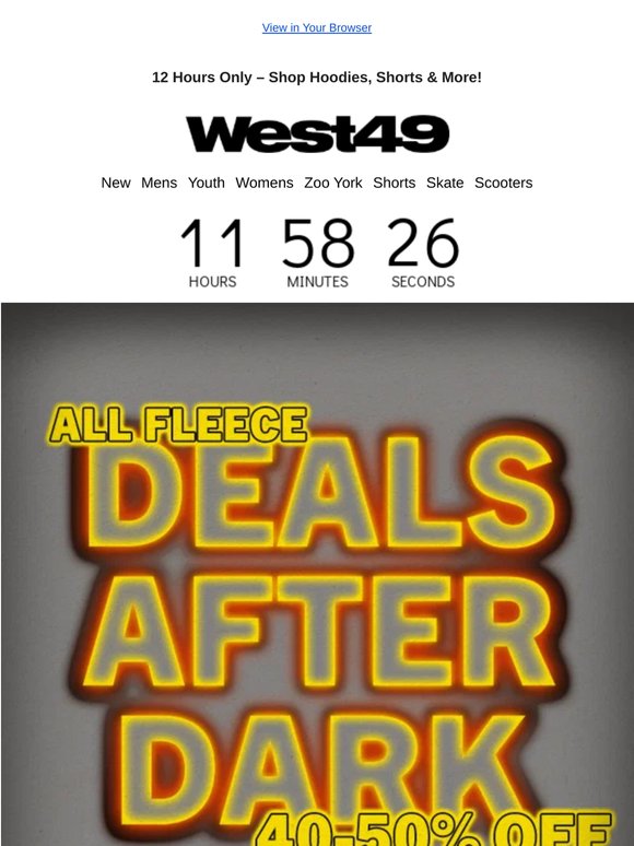ALL Fleece Now 40-50% Off 💸