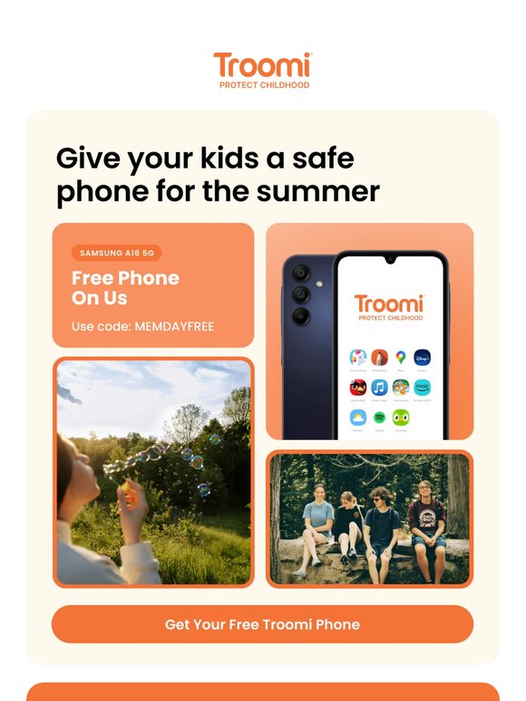 Don't miss your free phone!