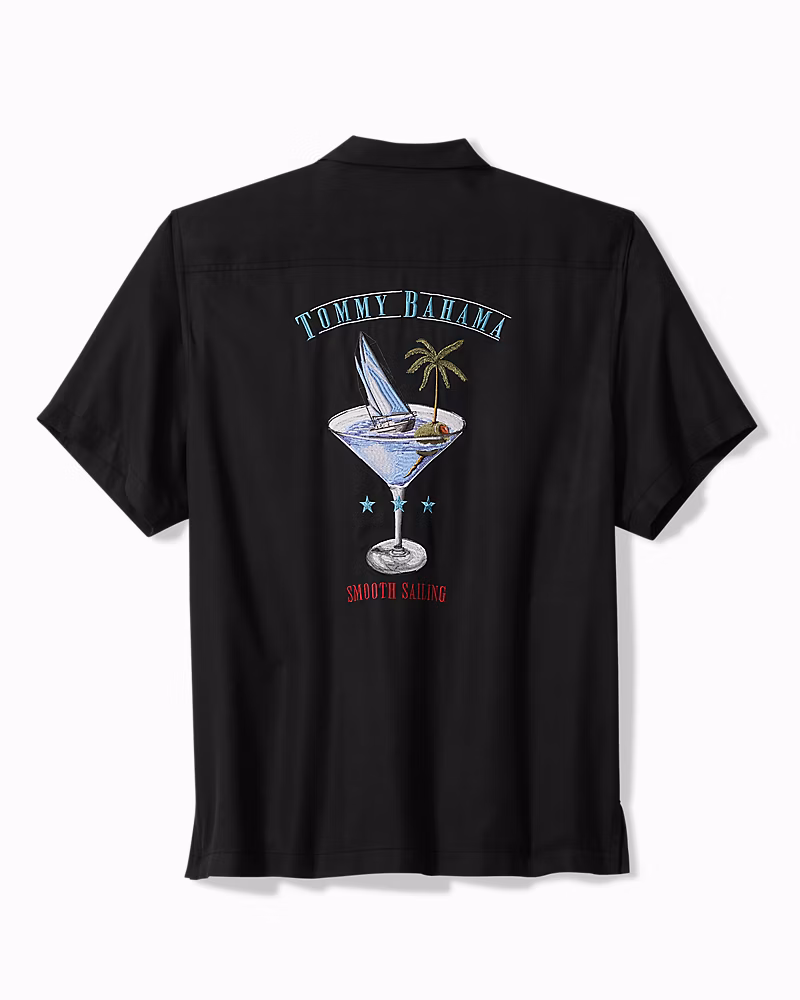 Image of Sailor's Swirl Silk Camp Shirt