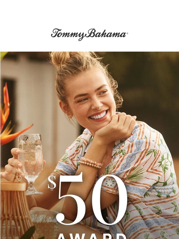 You Have a $50 Award for Your Next $100 Order