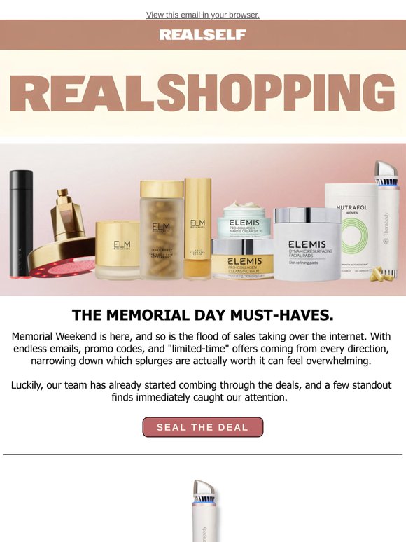 6 Memorial Day Beauty Deals You Don't Want to Miss