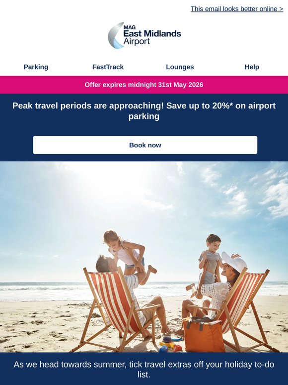 Get ready for the busy summer season