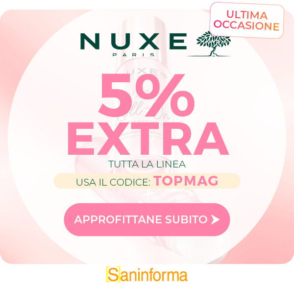 Codice TOPMAG: -5% Extra sui prodotti Nuxe