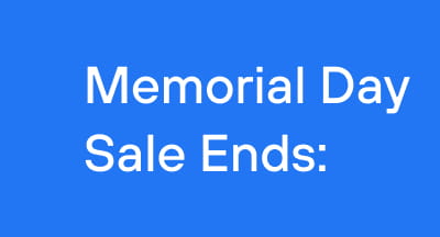 Memorial Day Sale Ends: