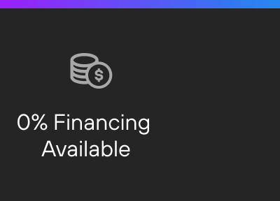 0% Financing Available
