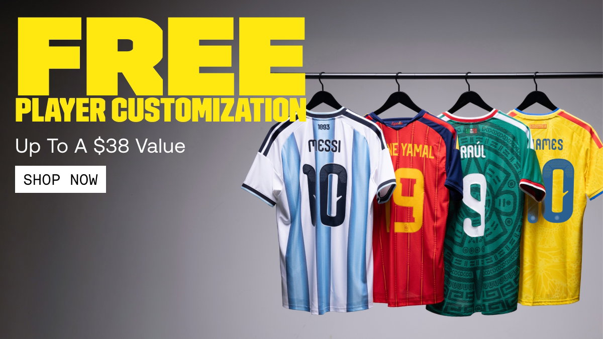 FREE Customization On Select FIFA World Cup 2026™ Gear