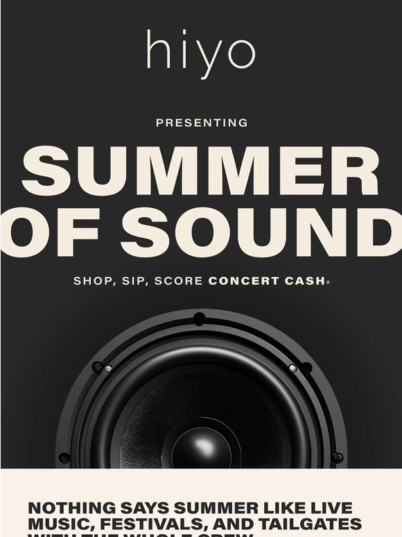 SUMMER OF SOUND.