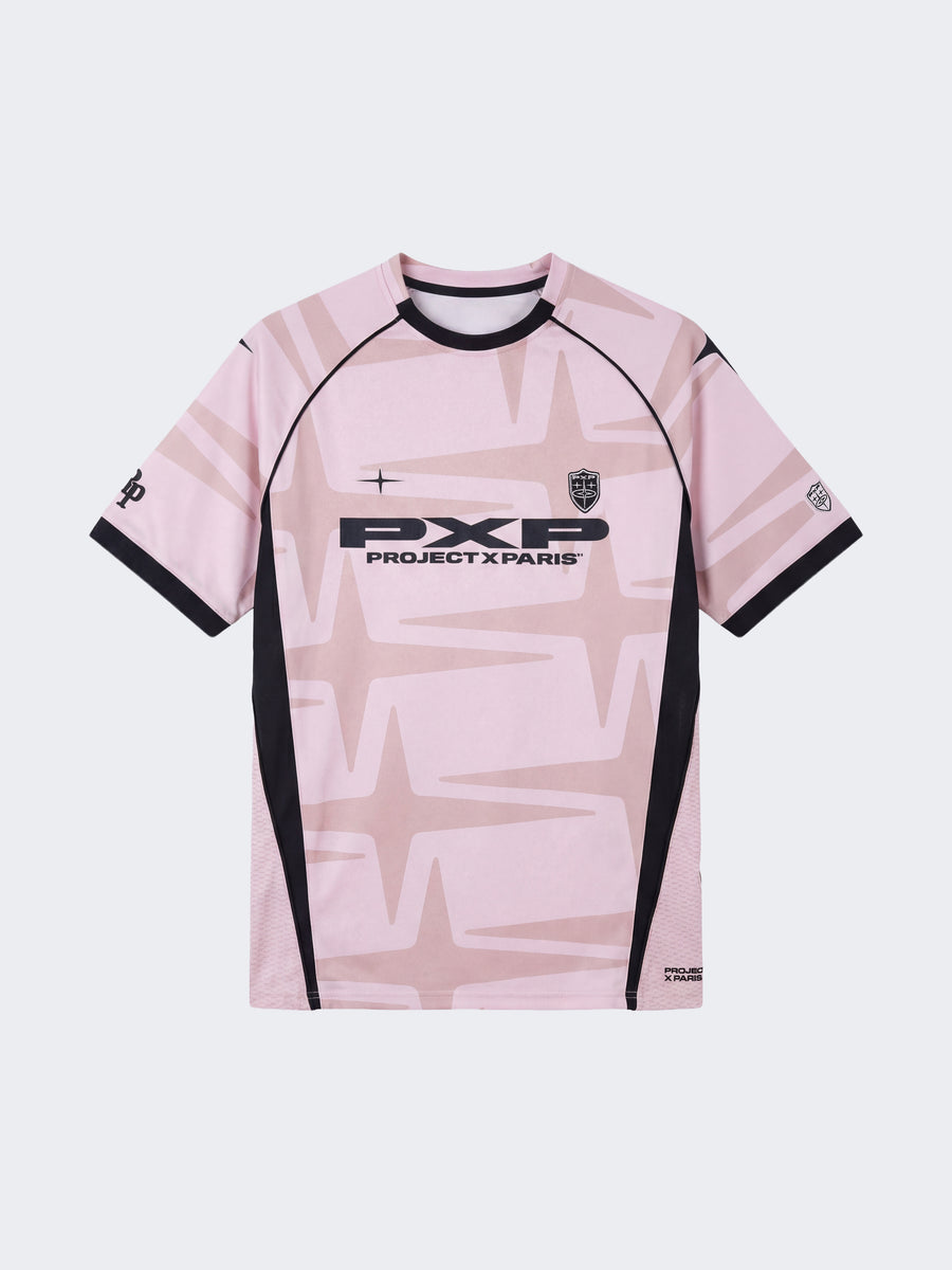 Pink Training Football Short-Sleeve T-shirt