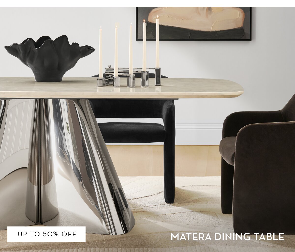 DINING TABLE, UP TO 50% OFF