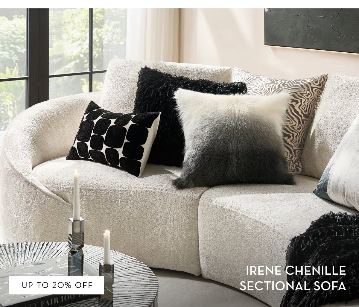 SOFA & SECTIONAL, UP TO 20% OFF
