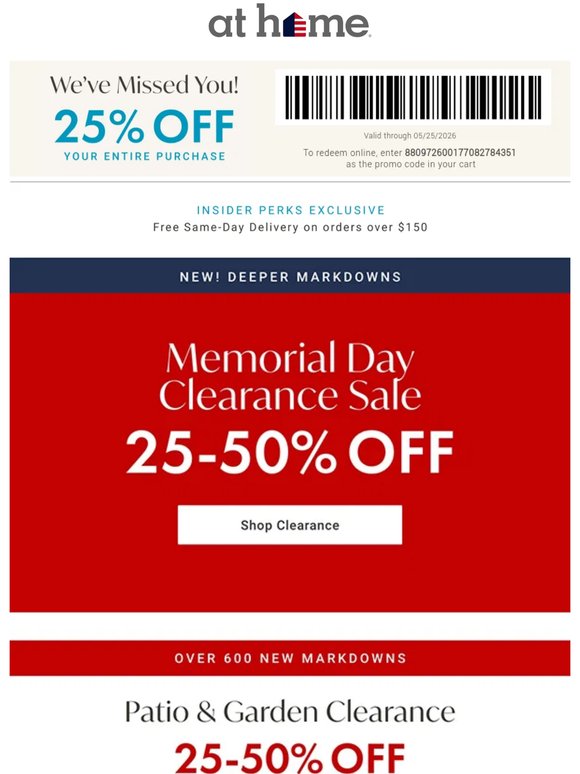 NEW, DEEPER MARKDOWNS 🇺🇸