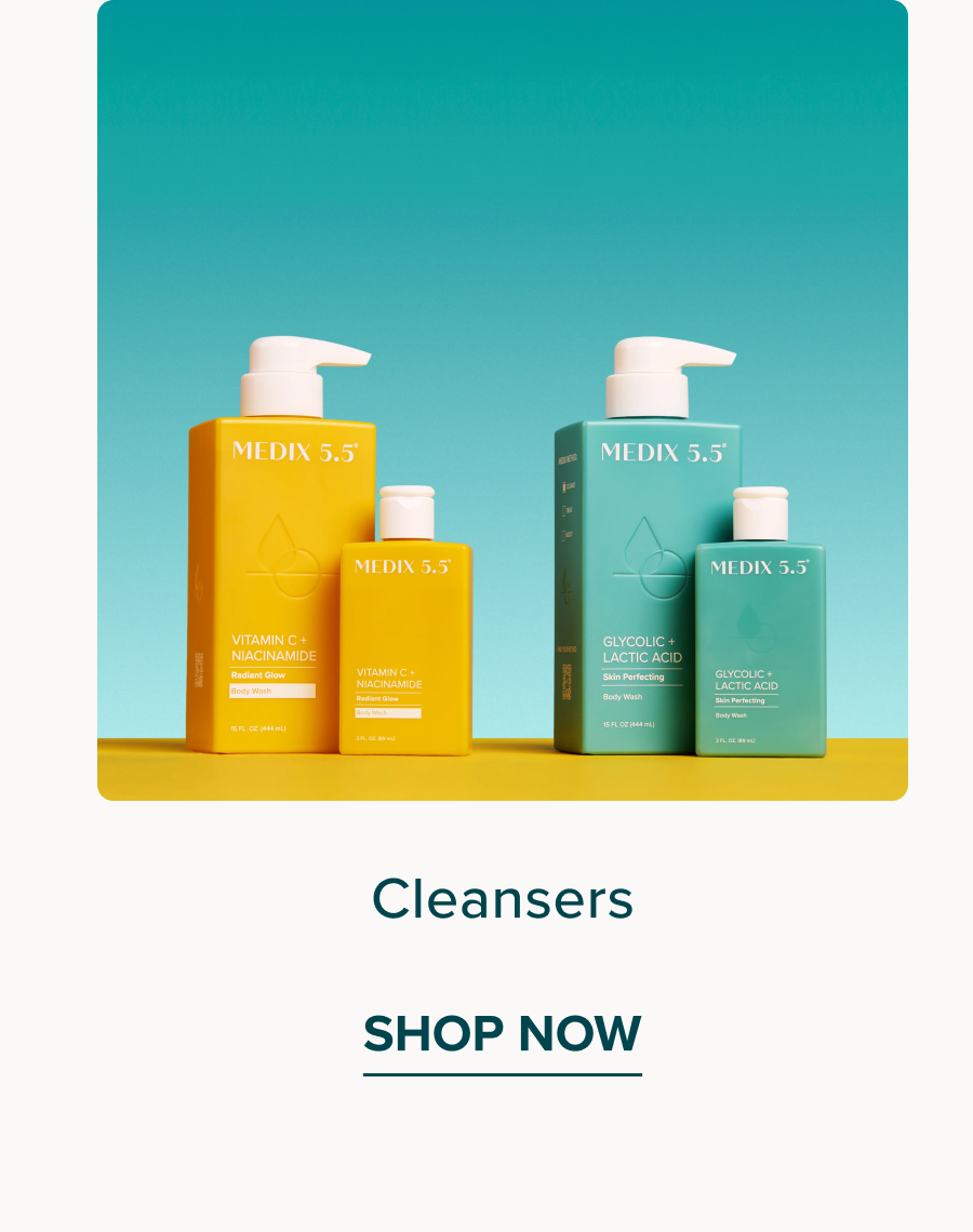Cleansers - Shop Now