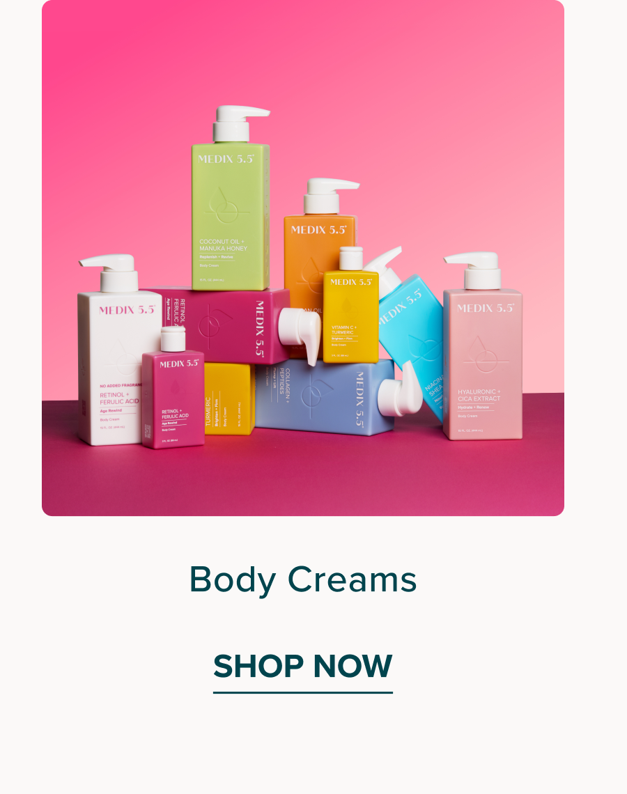 Body Creams - Shop Now