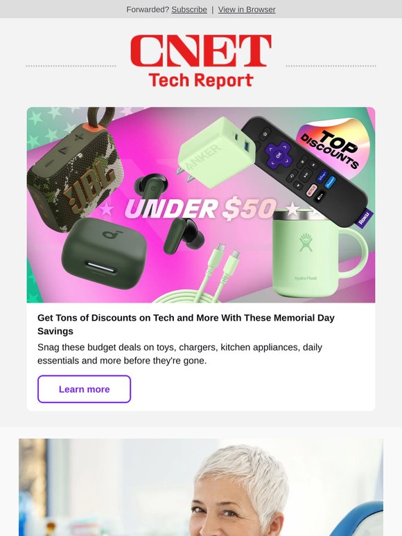 Get Tons of Discounts on Tech and More With These Memorial Day Savings