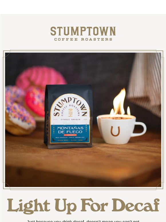 NEW: This decaf is lit 🔥