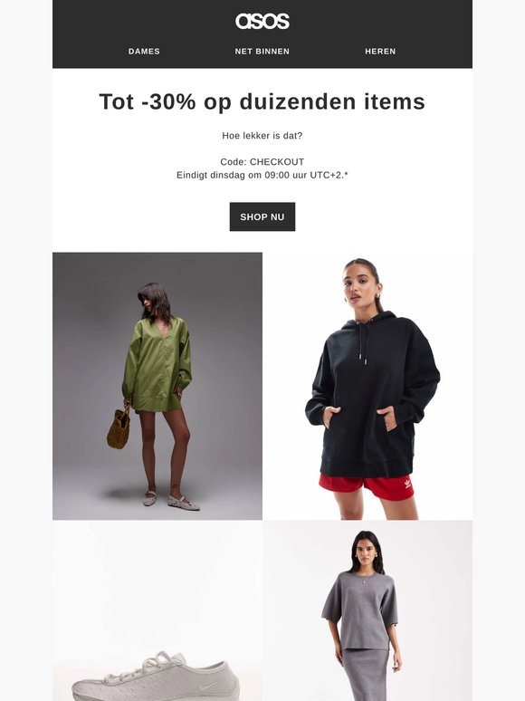 Tot -30% op duizenden items