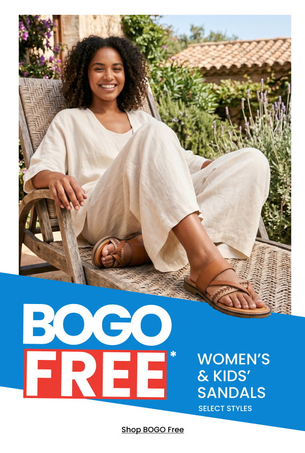 Bogo Free Women's & Kids' Sandals Shop BOGO Free