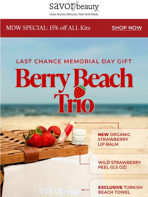 Your $81 MDW Gift Expires Tonight ⏰