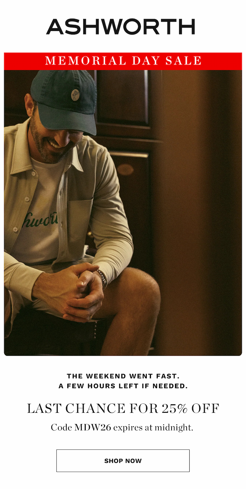 MEMORIAL DAY SALE 25% Off Sitewide