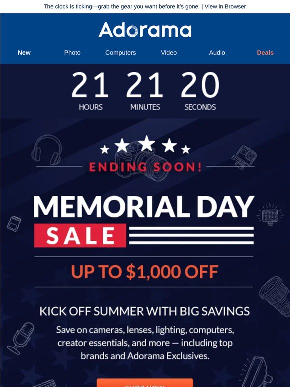 Hurry—Up to $1,000 OFF Ends in 48 Hours