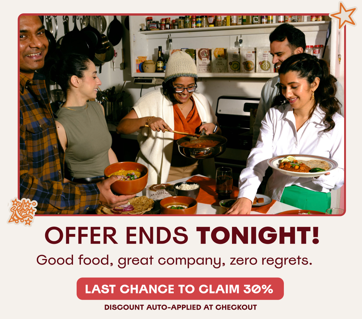 Offer ends tonight!
