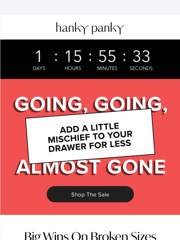 Last Call Is Getting Closer 🚨