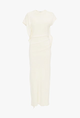 Victoria Midi Dress In Elderflower
